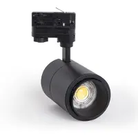 LEDKIA 3-Phasenstromschiene LED-Strahler 30W Dimmbar CCT Wählbar Pulyx Multiwinkel 15-60º Schwarz