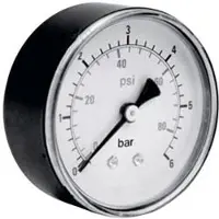 ICH Manometer 306.40.10 Tilslutning (manometer): Baksida 0 til 10 bar Udvendigt gevind 1/8 1 stk