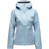 Black Diamond - Wasserdichte und atmungsaktive Jacke - W Fineline Stretch Shell Fog Blue für Damen - Größe M - Blau