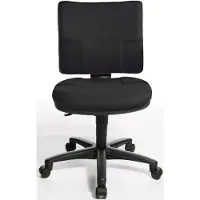 Topstar Bürodrehstuhl U50 ohne Armlehnen, schwarz