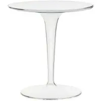 Kartell TIP TOP Beistelltisch rund transparent