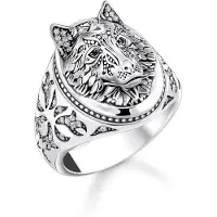 Thomas Sabo - TR2452-643-21-64 - Ring - Unisex - 925er Silber geschwärzt - Weite 64