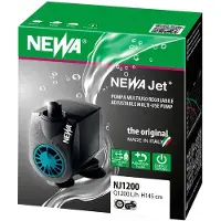 Newa Nj New Jet Tauchpumpe 1200 L/h, 47x73x78,5mm, Ø12,5mm, Aquarium Zimmerspringbrunnen, Süß-/Meerwasser