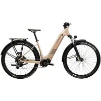KROSS E-Bike "Influx Hybrid SUV 1.0 22,8Ah/820Wh 29 Zoll braun 9 Gänge 2026" Gr. 48, braun, schwarz, Elektrofahrräder, 48cm, 29 Zoll (73,66cm), E-Bike