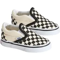 Vans Schuhe - Classic Slip-On - Schwarz/Weiß kariert - - 21 - Schuhe