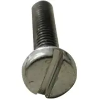 Toolcraft 1059804 Zylinderschrauben M8 45 mm Schlitz DIN 84 Edelstahl A4 50 St.