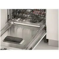 Whirlpool WSIC 3M27 C, Voll integriert, Single (45 cm breit), Silber, Tasten, 1,3 m, 1,55 m