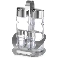 Hendi Salz- Und Pfefferstreuer-set Metall 2 Teile