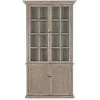 Bizzotto Vitrine Columbia aus Eschenholz, modernes Design, 4 Türen, natur, viel Stauraum für Dein Zuhause