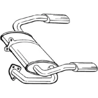 Bosal Endschalldämpfer 115-335