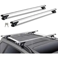 Dynamic Alu Relingträger VDP L120 universal Dachträger 90kg abschließbar Lastenträger
