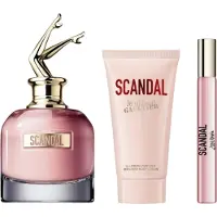 Jean Paul Gaultier Set : Scandal Eau De Parfum For Women 50 ml + Scandal Eau De Parfum For Women 6 ml *Miniature + Scandal Hydrating Body Lotion 75 ml