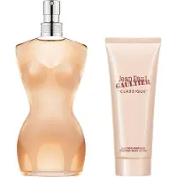 Jean Paul Gaultier Set : Classique Eau De Toilette For Women 50 ml + Classique Hydrating Body Lotion 75 ml