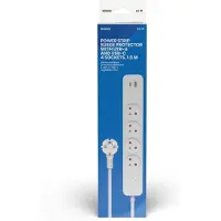Savio USB-A und USB-C Steckdosenleiste, 1,5 m, LZ-11