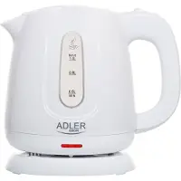 Adler AD 1373 - Wasserkocher de Wasser (1,0 L, mit Anzeige de Wasserstand und lightindicator, automatische Abschaltung)