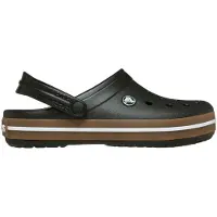 Crocs - Kid's Crocband Gum Clog - Sandalen Gr 34-35 schwarz