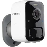 Albrecht Home SC 100 Outdoor WLAN Überwachungskamera Full HD Nachtsicht IP65