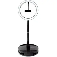 RIO MAKEUP AND VLOGGING DIMMABLE LED LIGHT RING / Schreibtischlicht für das Filmen mit dem Telefon / RL10