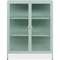 CALICOSY finori Milton 01B Kommode, mintgrün Maß: B x H x T ca. 80 x 101,5 x 40 cm