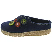 Iesse Schuh Haflinger Grizzly Kanon Hausschuh Blau