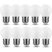 V-TAC 10x 4W Mini E27 LED Leuchtmittel Birne Kugel G45 320 Lumen Kaltweiß