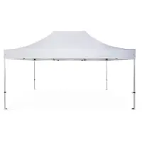 Oviala Klappzelt von 3 x 45 m 300 g/m² 40 mm Weiß - PRO 40