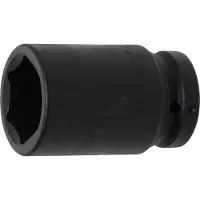 Bgs Kraft-Steckschlüssel-Einsatz Sechskant, tief | Antrieb Innenvierkant 25 mm (1") | SW 41 mm