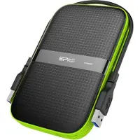 Silicon Power Armor A60, 5 TB, 2.5", 3.2 Gen 1 (3.1 Gen 1), Schwarz, Grün