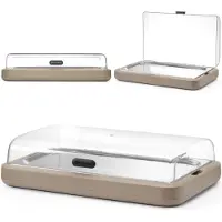 Hendi Uniq Kühlvitrine Beige