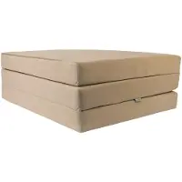 FORTISLINE Klappmatratze Gästematratze 01. Beige L - 195x80x9cm W389 01
