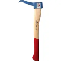 Stubai Handsappel mit Eschenholzstiel | 450 mm, 650 g Kopfgewicht | Handsappel Gesenkgeschmiedet | zum Aufnehmen und Transportieren von Holzstücken und Baumstämmen
