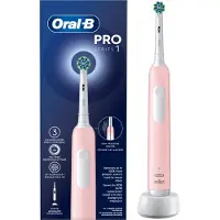 Oral-B | Elektrische Zahnbürste - Pro Series 1 - Rosa - 3 Reinigungsmodi - Professioneller Timer