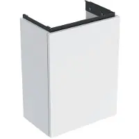 Geberit Handwaschbeckenunterschrank Acanto 1 Tür, Br. 40cm, we. hgl / weiß matt