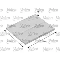 Valeo 698167 Innenraumfilter Pollenfilter passend für MERCEDES-BENZ C-Klasse Limousine (W202)