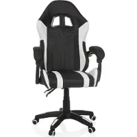 MyBuero Gamingstuhl GAMEBREAKER W02 Kunstleder Höhenverstellbarer Computerstuhl, Bürostuhl mit Armlehnen