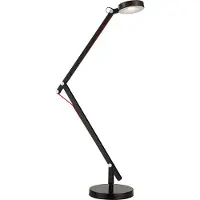Globo LED Tischleuchte, Metall, schwarz, Spot beweglich, H 84 cm