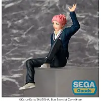 SEGA Blue Exorcist Shimane Illuminati Saga Renzo Shima Pm Perching Pvc 14 Cm Figur Grau Grau One Size