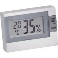 TFA-Dostmann Digitales Thermo-Hygrometer, weiß, 30.5005.02,