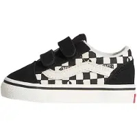 Vans kinderschuhe Old Skool V GEO CHECK BLACK kind