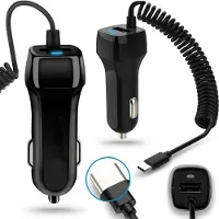 NAUCI Auto KFZ Ladegerät für Samsung Galaxy A16 A55 A35 A15 A34 A54 A25 Ladekabel USBC