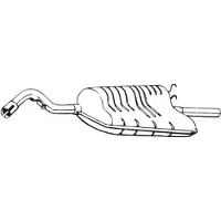 Bosal Endschalldämpfer 154-537