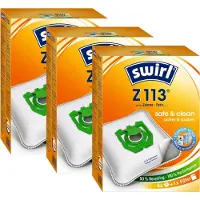 Melitta 3 x Swirl Z 113 MP Plus AirSpace Staubsaugerbeutel Staubbeutel Microvlies