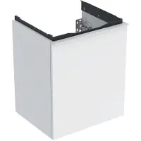 Geberit Handwaschbeckenunterschrank Acanto 1 Lade, Br. 45cm, we. hgl / weiß matt