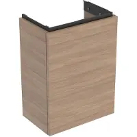 Geberit Handwaschbeckenunterschrank Acanto 1 Türe, Breite 40cm, Eiche / lava matt
