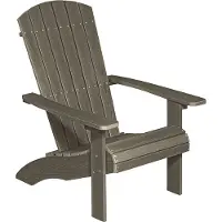 NEG Adirondack Gartenstuhl/Gartensessel MARCY Farbe: braungrau