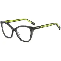 Missoni Damen MIS 0184 KB7 Rahmen von BRILLEN Acetat Grau Quadratisch