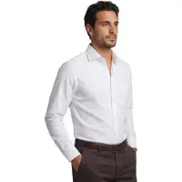 Seidensticker Businesshemd "Schwarze Rose", Herren, Gr. XXL45, normale Ärmellängen, weiß, 100% Baumwolle, unifarben, regular fit, 2-Knopf-Manschette, Hemden Businesshemd, Regular 1/1 Kentkragen Uni