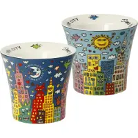 Goebel Eierbecher James Rizzi - My New York City, New Bone China, Bunt, 26103521