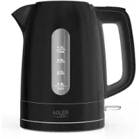 Adler AD 1380B schwarzer Wasserkocher