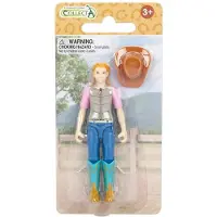 Collecta Actionfigur Cowgirl Hobby Reiter Spielzeug - handbemalt